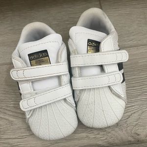 Gently worn Adidas Super Star sneaker